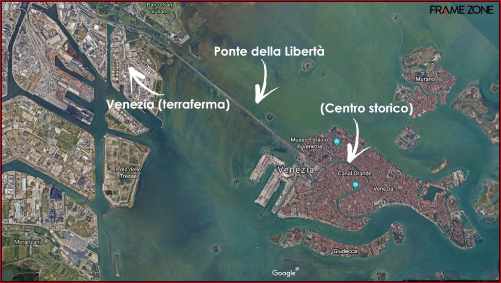 Mappa Cosa vedere a Venezia